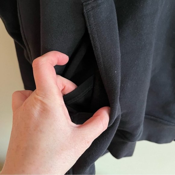 Lululemon All Yours Cotton Black Fleece Hoodie - Picture 7 of 7